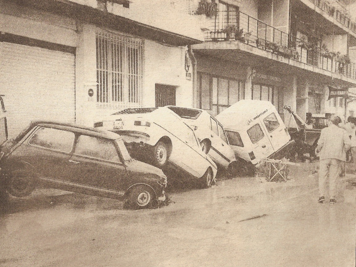 Las lluvias torrenciales de noviembre de 1987 en Levante y Murcia